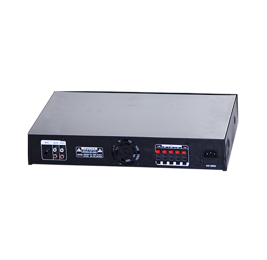 M-3120U 1.5U 120W power 3 zone volume control mixer amplifier with bluetooth