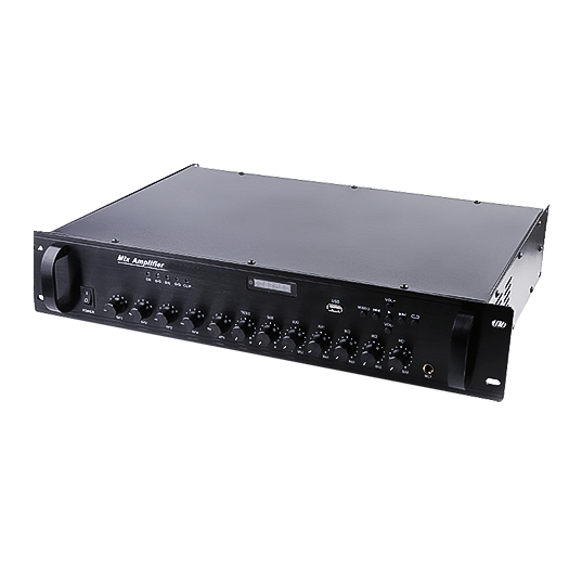 M-5080U 2U 80W 5 zone volume mixer amplifier with bluetooth