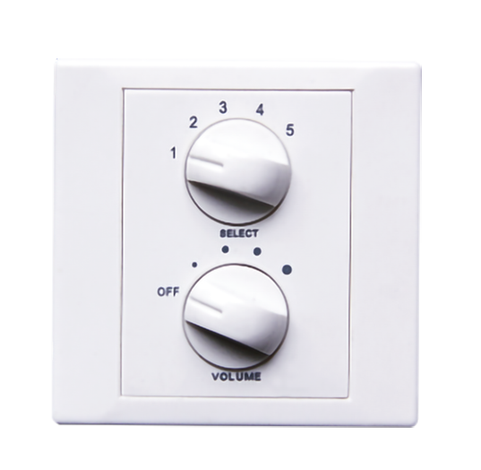 M-606Q 6w 5 choose with strong insertion impedance Volume Control