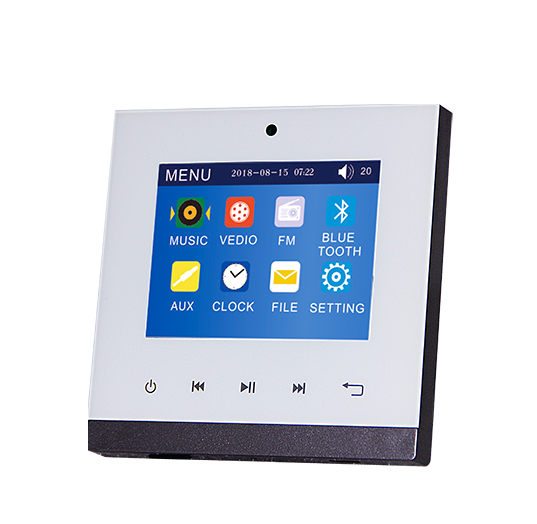 W-8605 2.8inch screen bluetooth intelligent music system