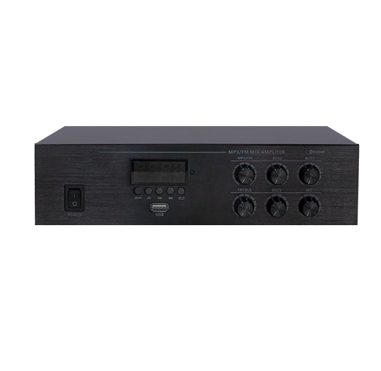 M-1060U 80W power multiple sound source machine mini mixer amplifier