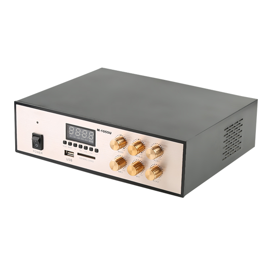 M-1055U 55W Max Power FM USB Mp3 Stereo Sound Mixer Amplifier