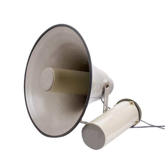 M-500M 12.5W/25W/50W outdoor waterproof horn speaker